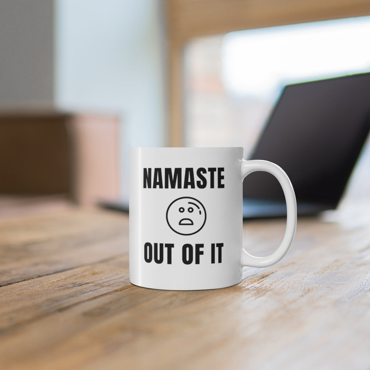 Namaste Out Of It Premium Coffee Mug