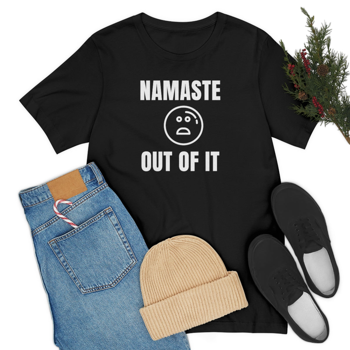 Namaste Out Of It Soft T-Shirt