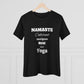 Namaste Wine and Yoga Women Soft T-Shirt