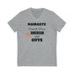 Namaste American Guys V-Neck Unisex Soft T-Shirt