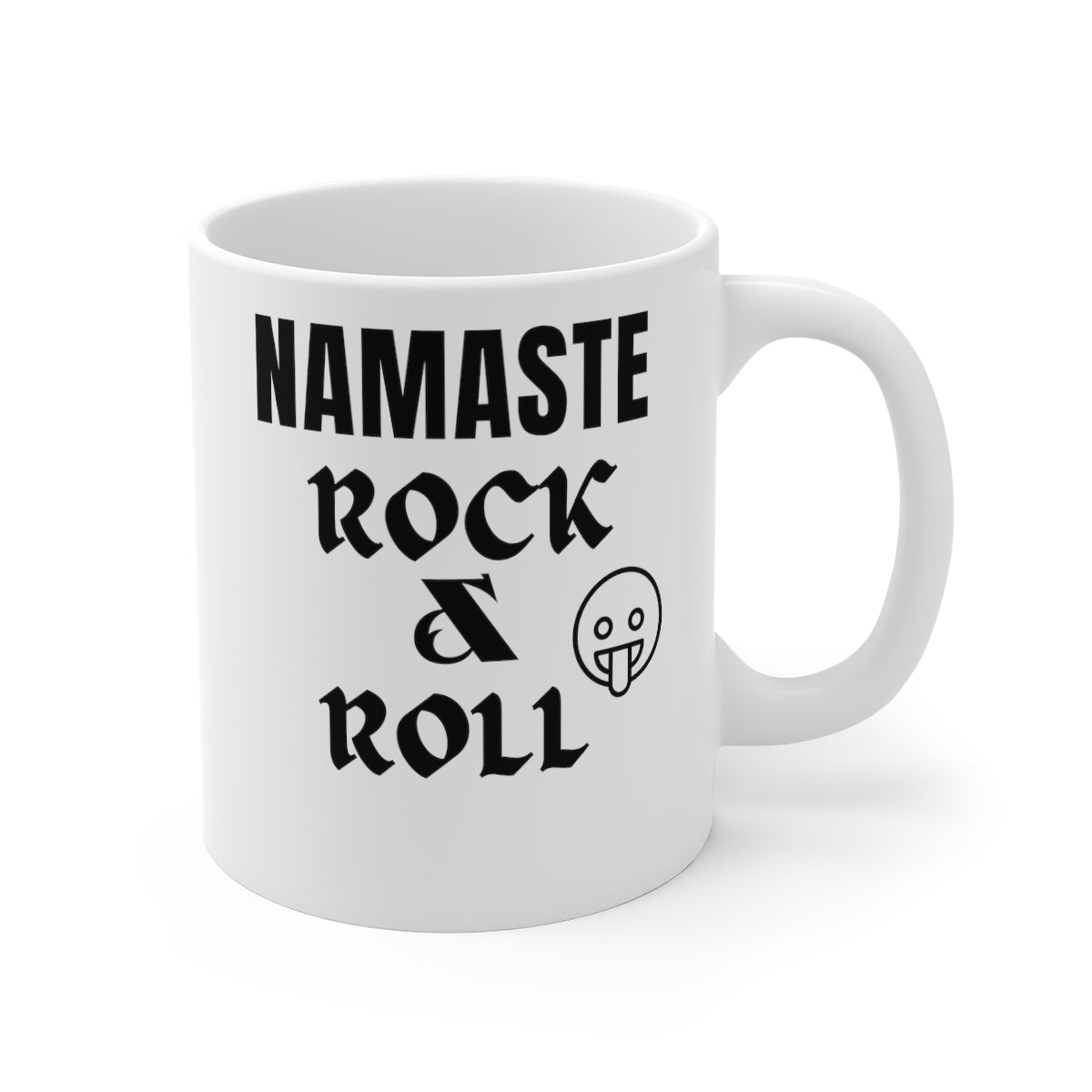 Namaste Rock & Roll Premium Coffee Mug